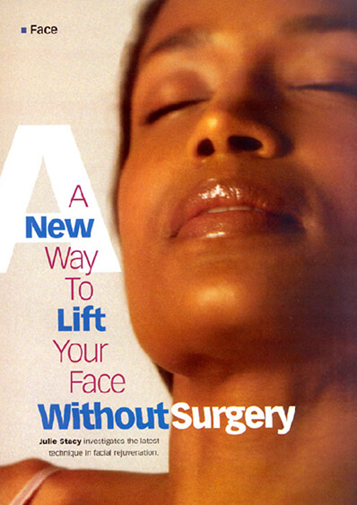 A new way to lift your face without surgery journal banner