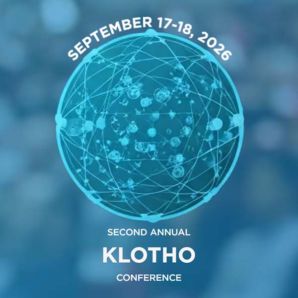 Annual Klotho Conference logo, conference where Dr. Gail Humble presents Klotho gene research