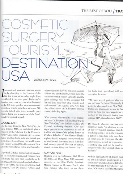 Cosmetic Surgery Tourism, Destination USA photo
